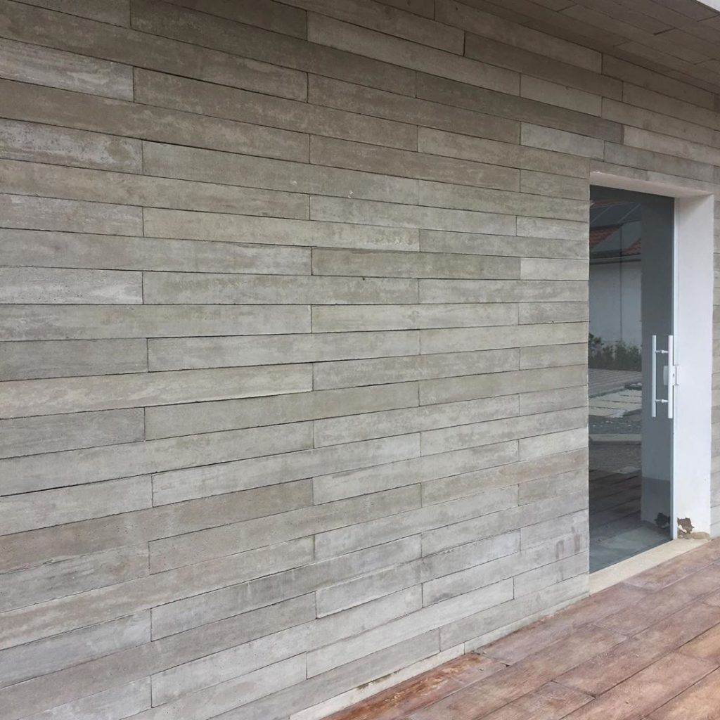 ripado concreto aparente