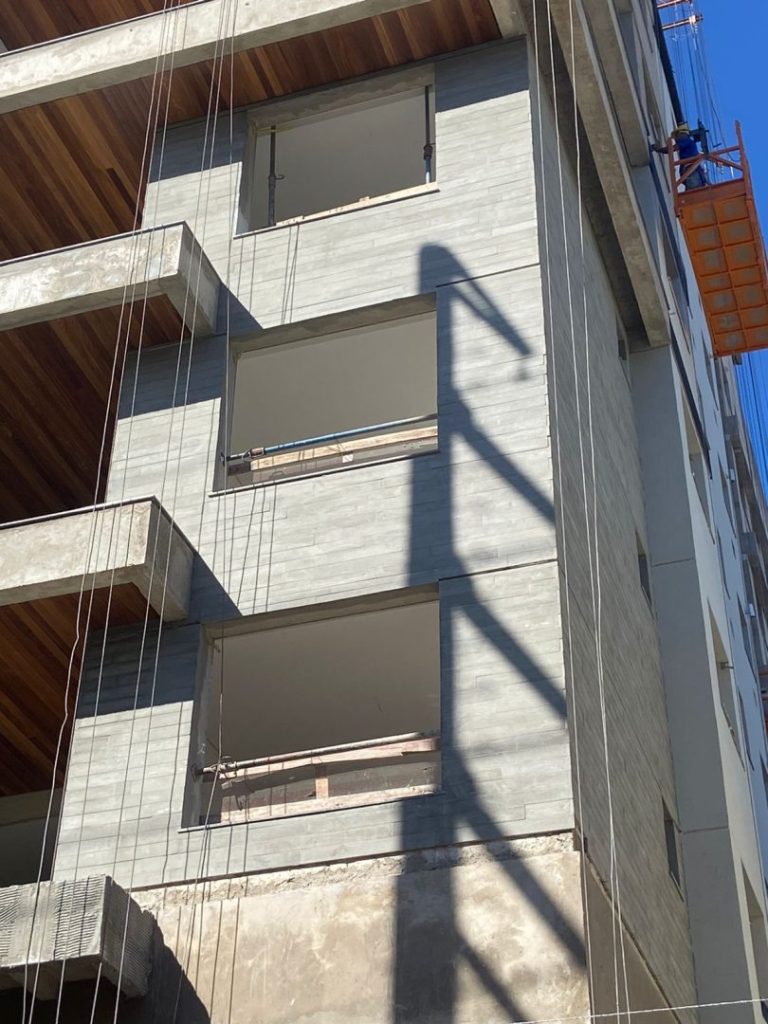 Ripado concreto aparente