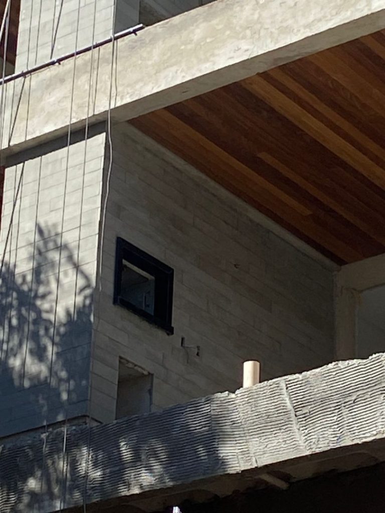 Ripado concreto aparente