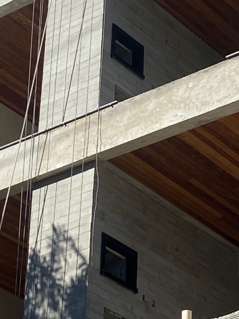 Ripado concreto aparente