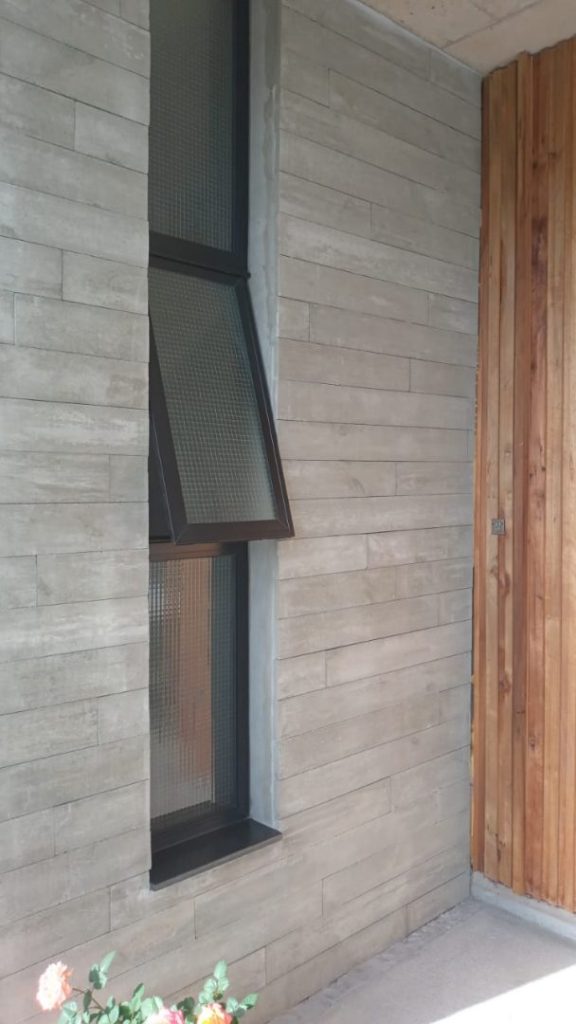 Ripado concreto aparente